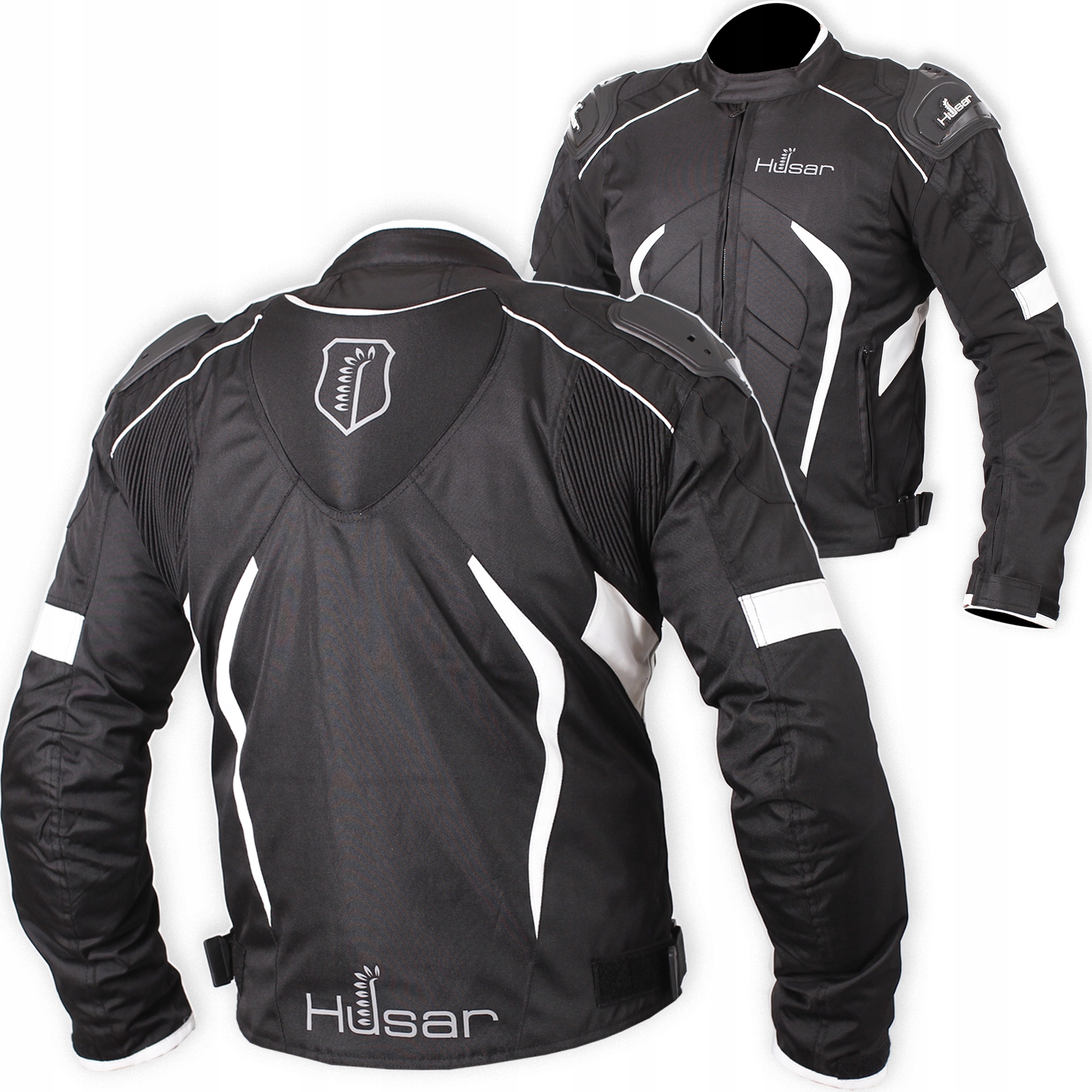 

Kurtka Motocyklowa Z Garbem Husar Rapid Gp white