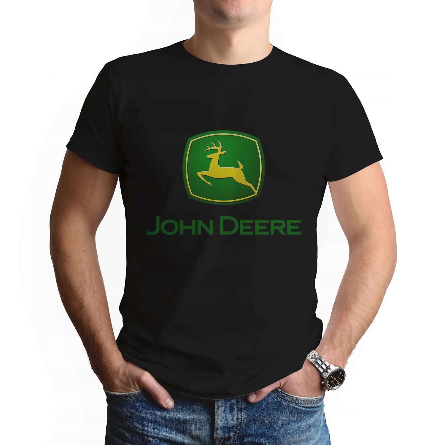 

Modna Koszulka Męska roz L John Deer