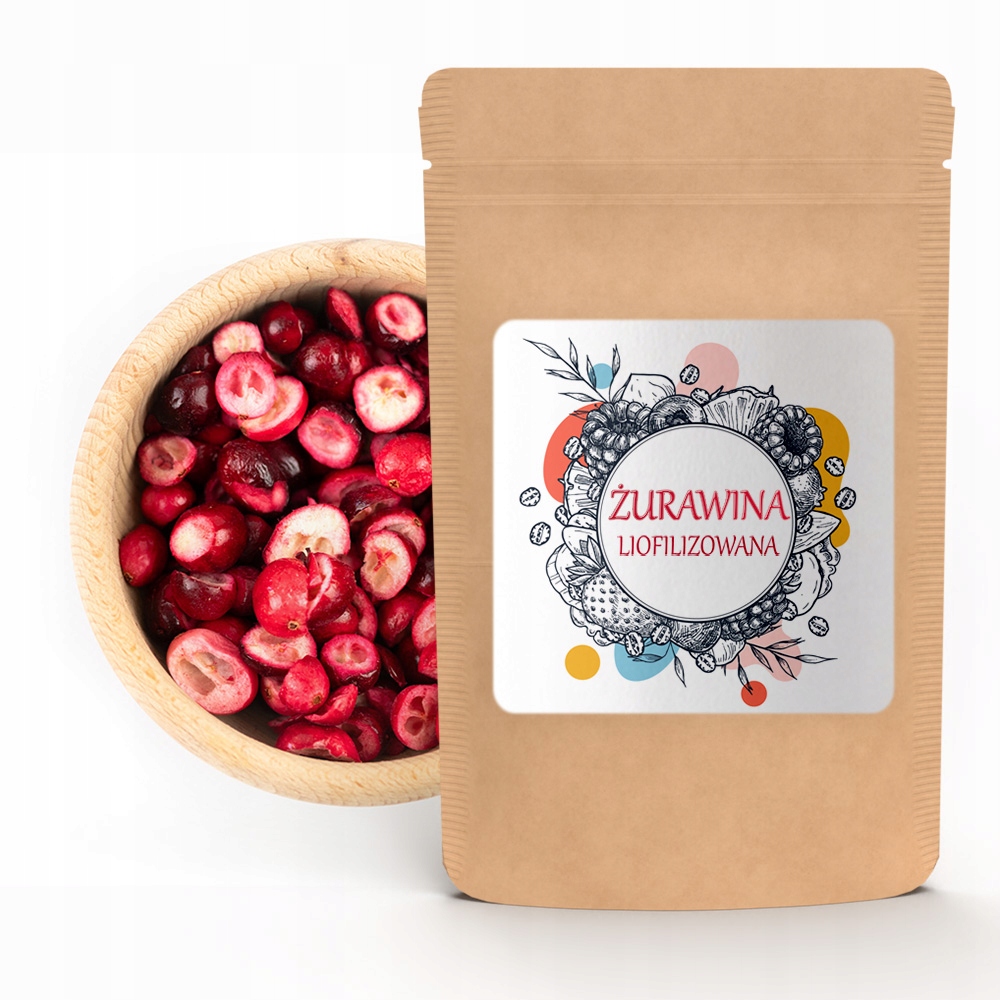 ŻURAWINA LIOFILIZOWANA 200g DIETA OXY