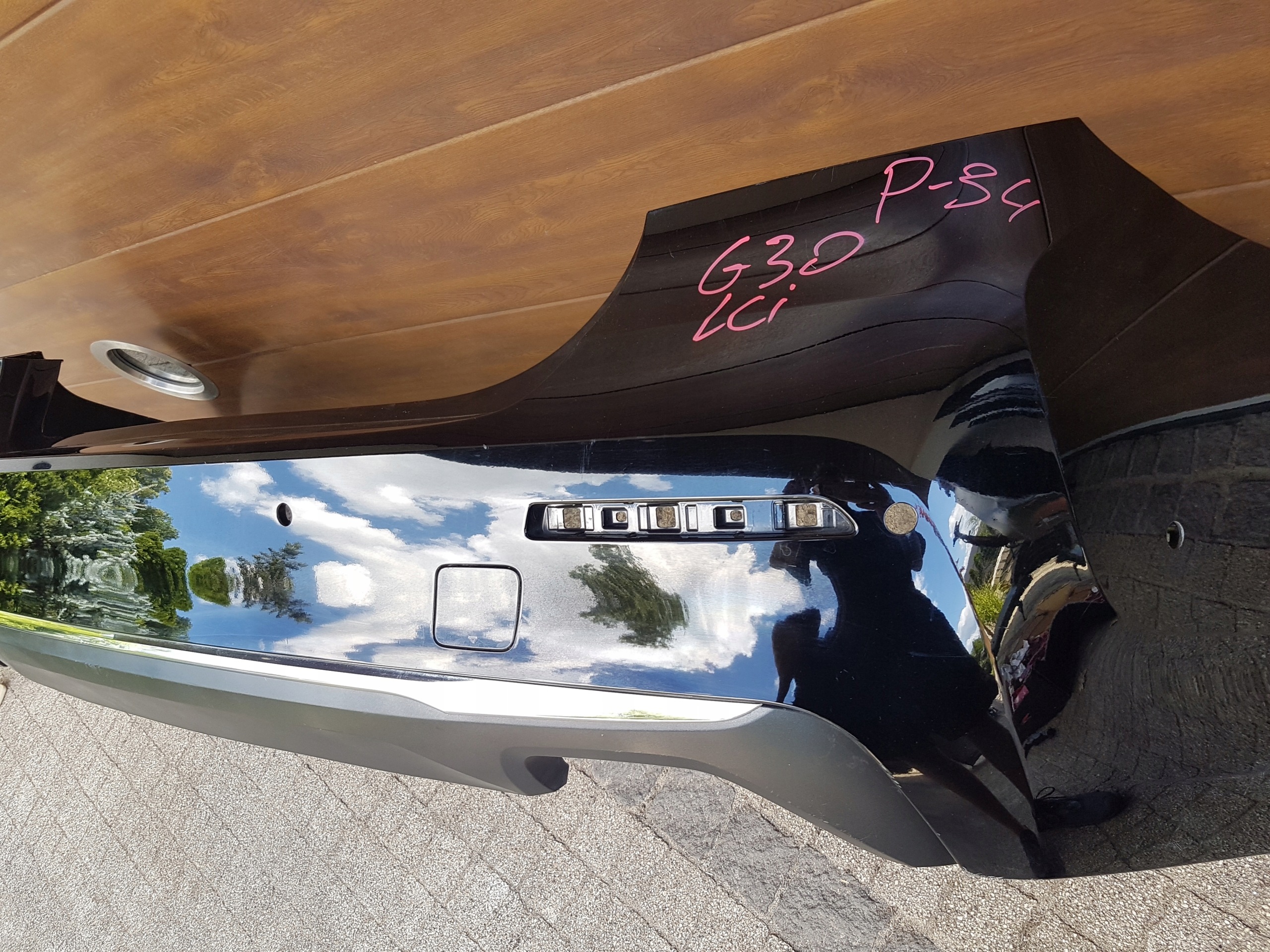 bumper rear BMW 5 G31 LCI