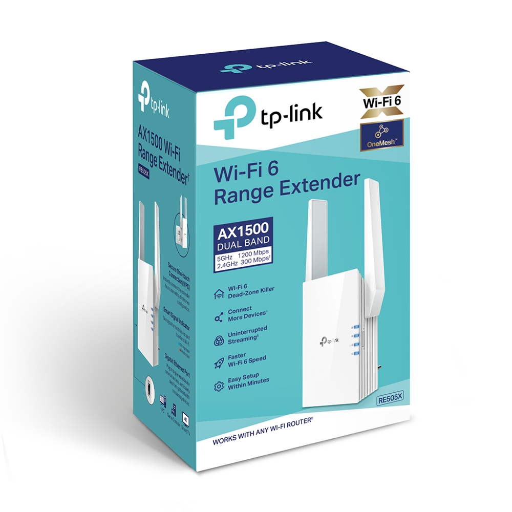 

Wireless Range Extender WiFi TP-Link RE505X AX1500