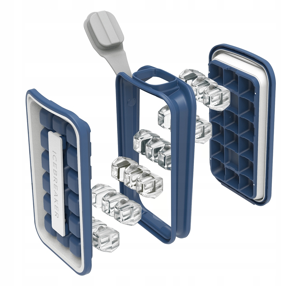 FOREMKA SILIKONOWA DO KOSTEK LODU ICEBREAKER POP Liczba elementów mrożących w zestawie 2