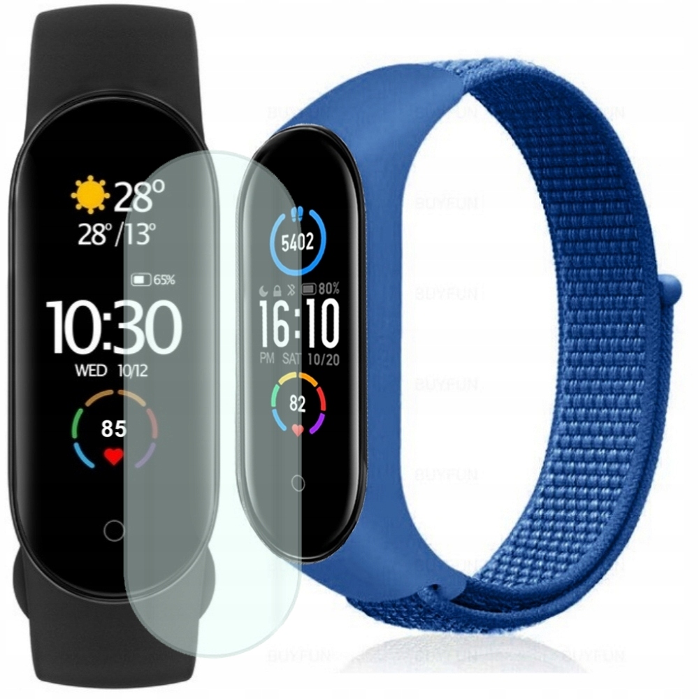 

Xiaomi MI Band 5 Opaska Folia Kolorowy Pasek