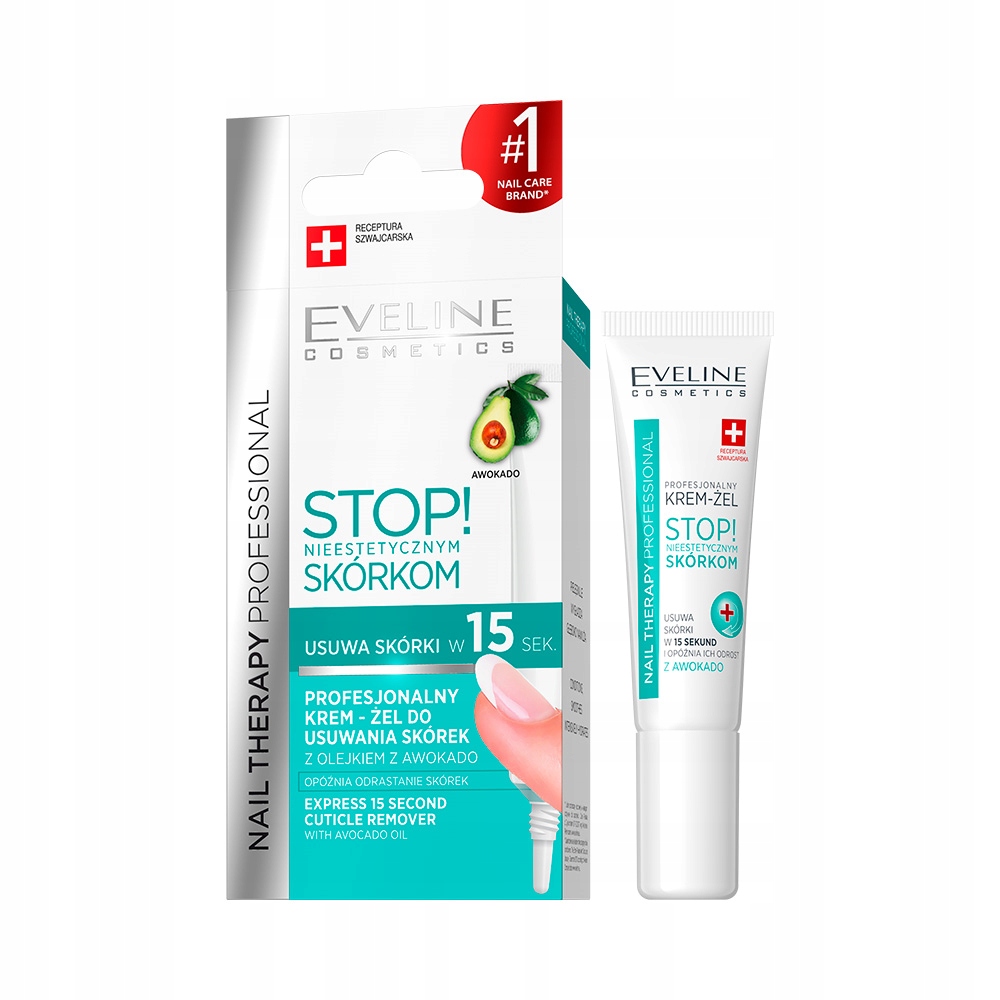 Eveline Cosmetics Nail Therapy krem żel do usuwania skórek