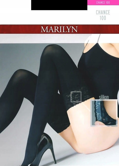 

Pończochy kryjące Marilyn chance nero 100den 3/4