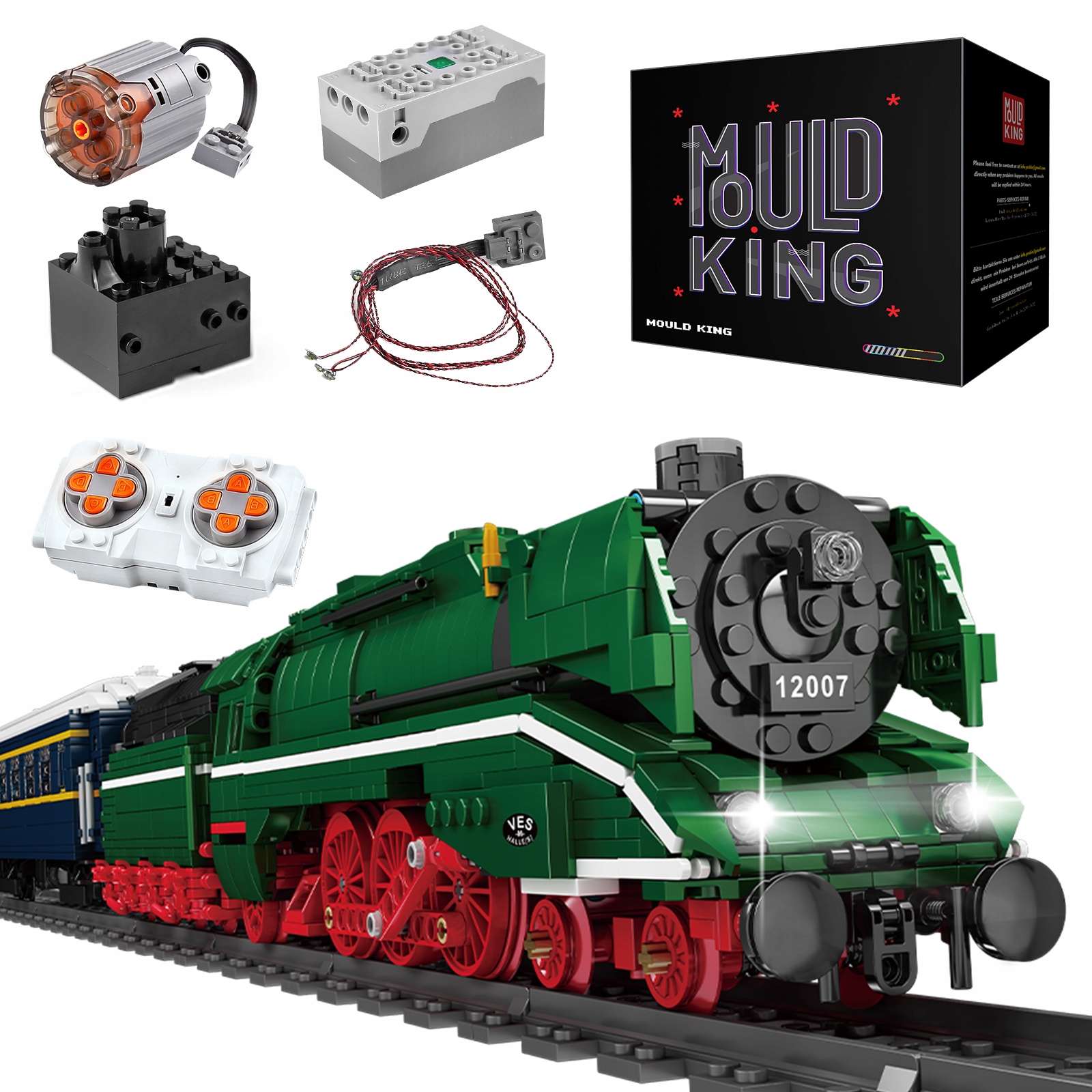 

BR18 201 niemiecki zmotoryzowany pociąg ekspresowy