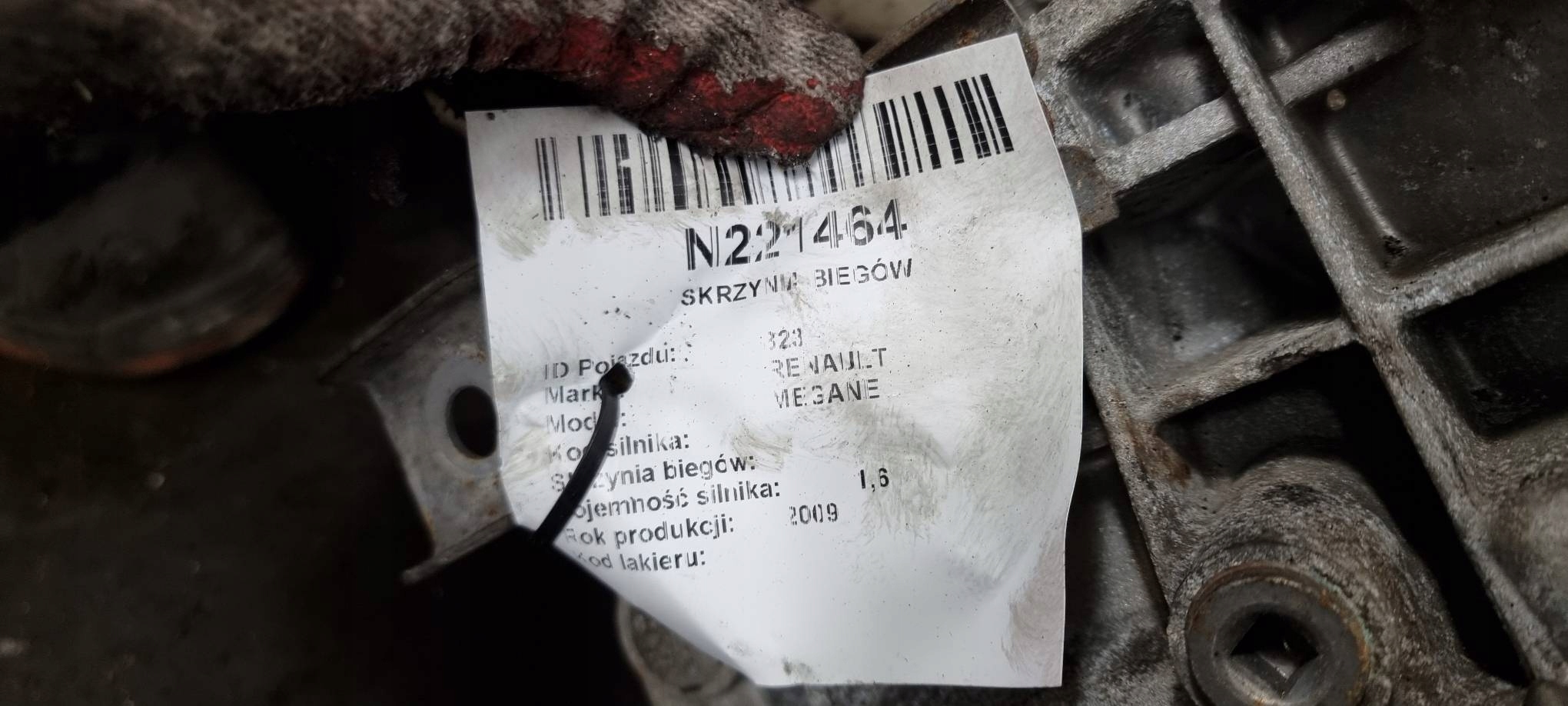 CAMBIO TL4610 1.5 DCI RENAULT MEGANE III