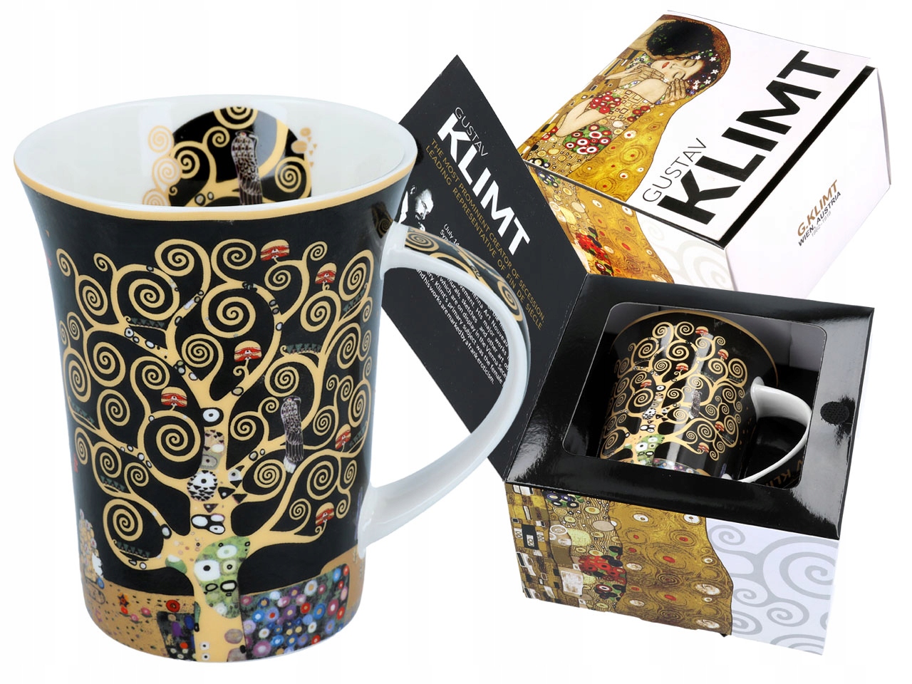 

Kubek Carmani G. Klimt Drzewo Porcelana 350ml