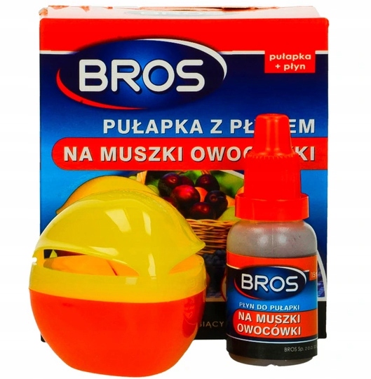 

Pułapka Z Płynem Wabiącym Na Muszki Owocówki Bros