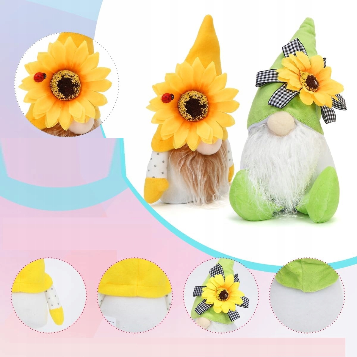 2X SKRZAT KRASNAL WIOSENNY WIELKANOCNY OZDOBA DEKORACJA DOMU SŁONECZNIK Rodzaj figurka