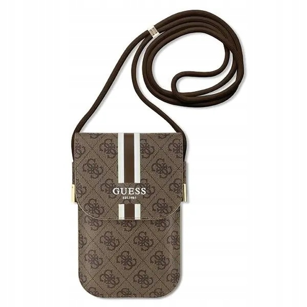 Torebka Guess 4G Stripes brązowa Guess
