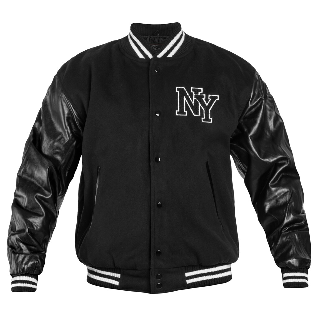 Kurtka bejsbolówka bomberka męska bez kaptura Mil-Tec Ny Baseball Black XL