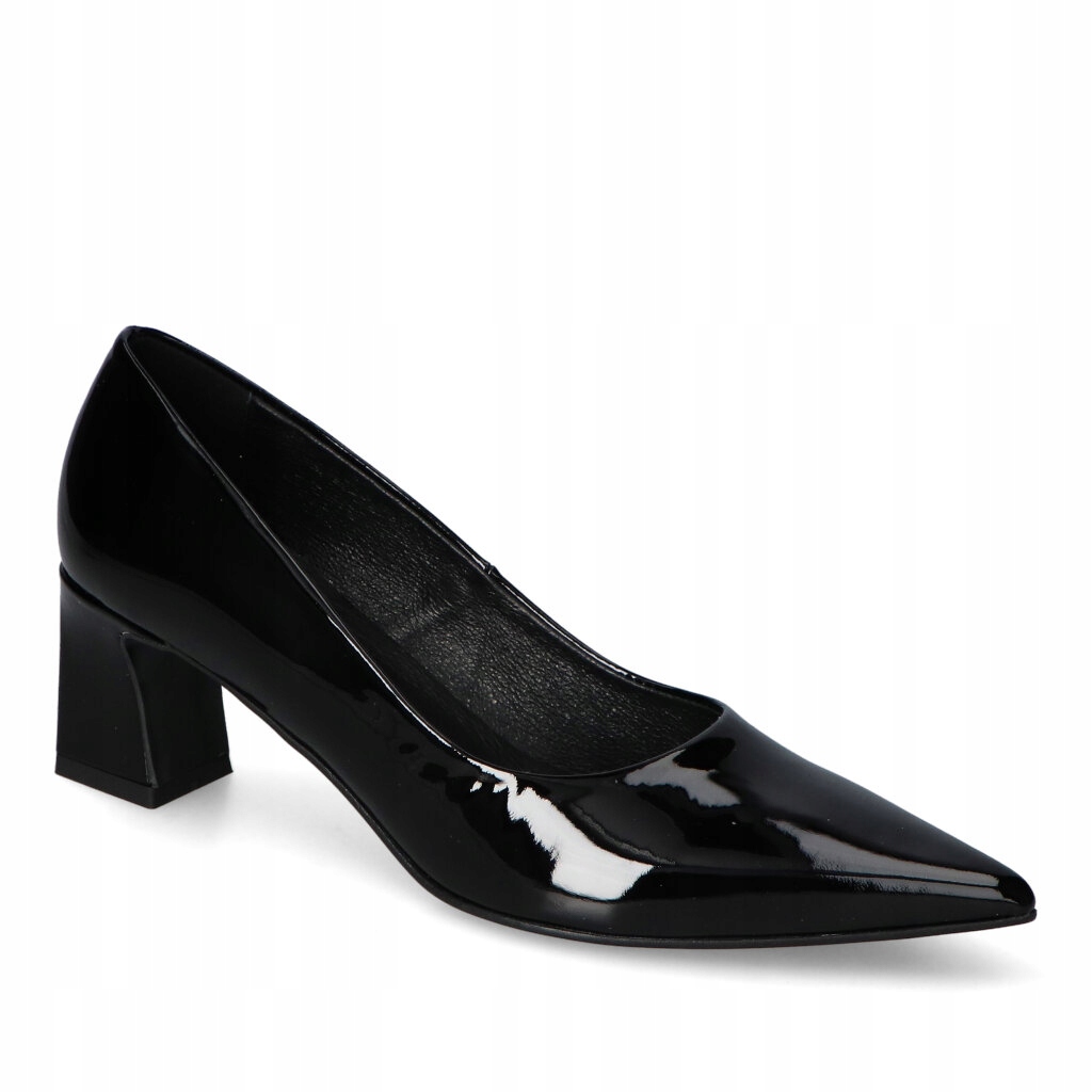 Boty Fabio Fabrizi 2040/2 Černý lak 39