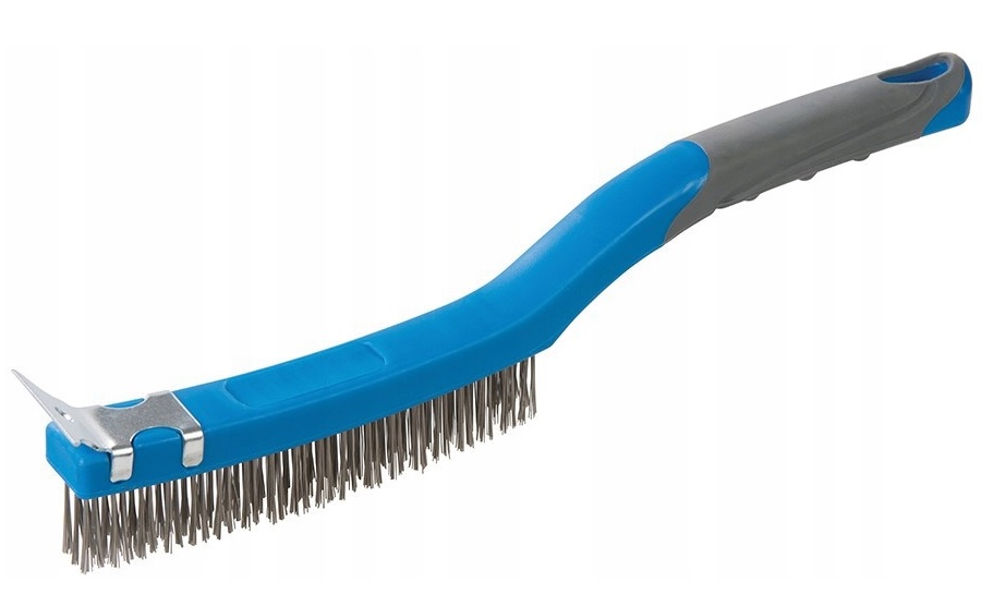 

Szczotka Druciana Stal Nierdzewna Ze Skrobakiem