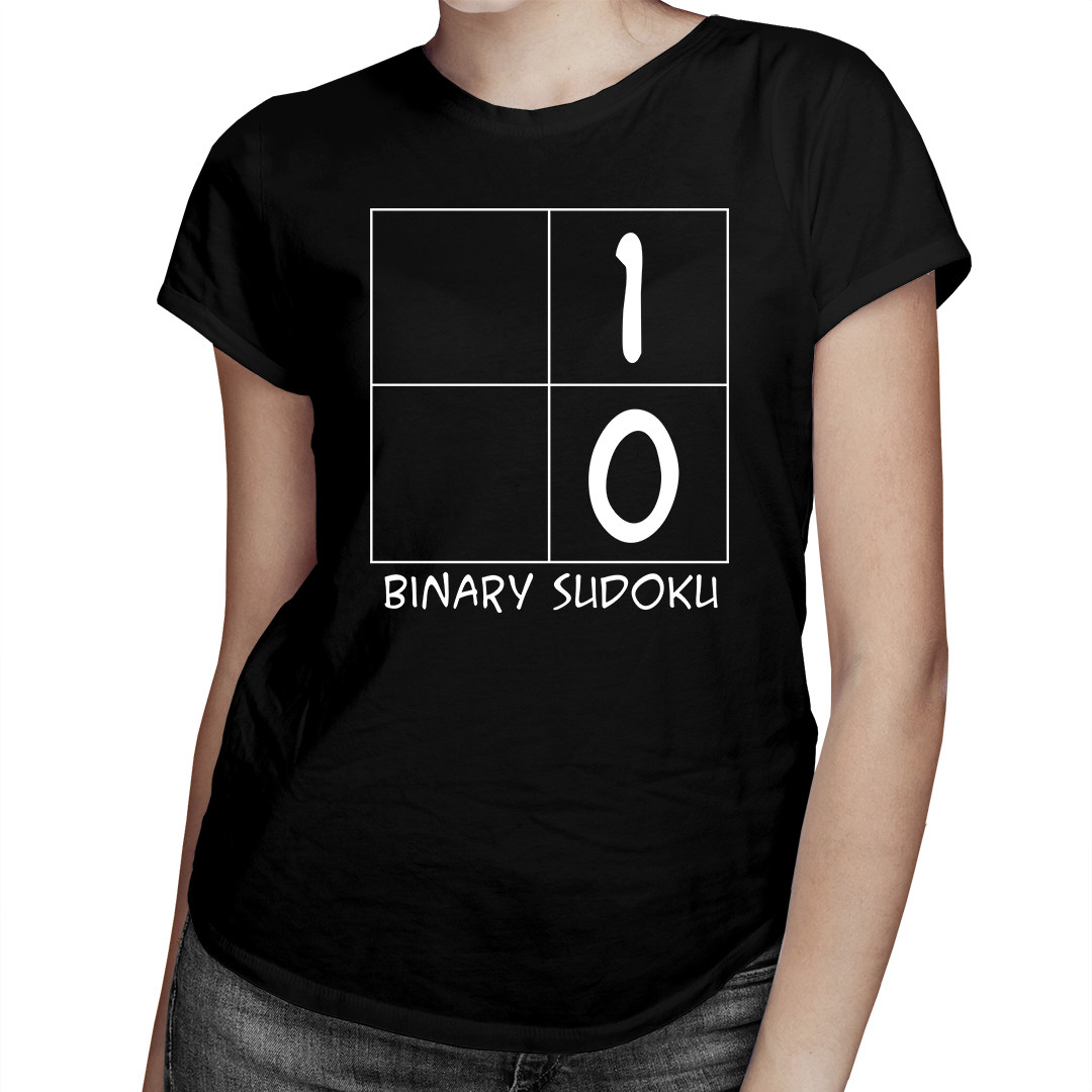 

Binary Sudoku - koszulka dla niej