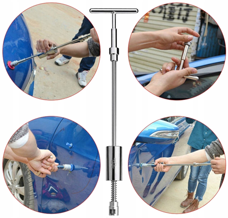 PROFESJONALNY ZESTAW PDR DO USUWANIA WYCIĄGANIA WGNIECEŃ 34 LANCE Marka Super PDR