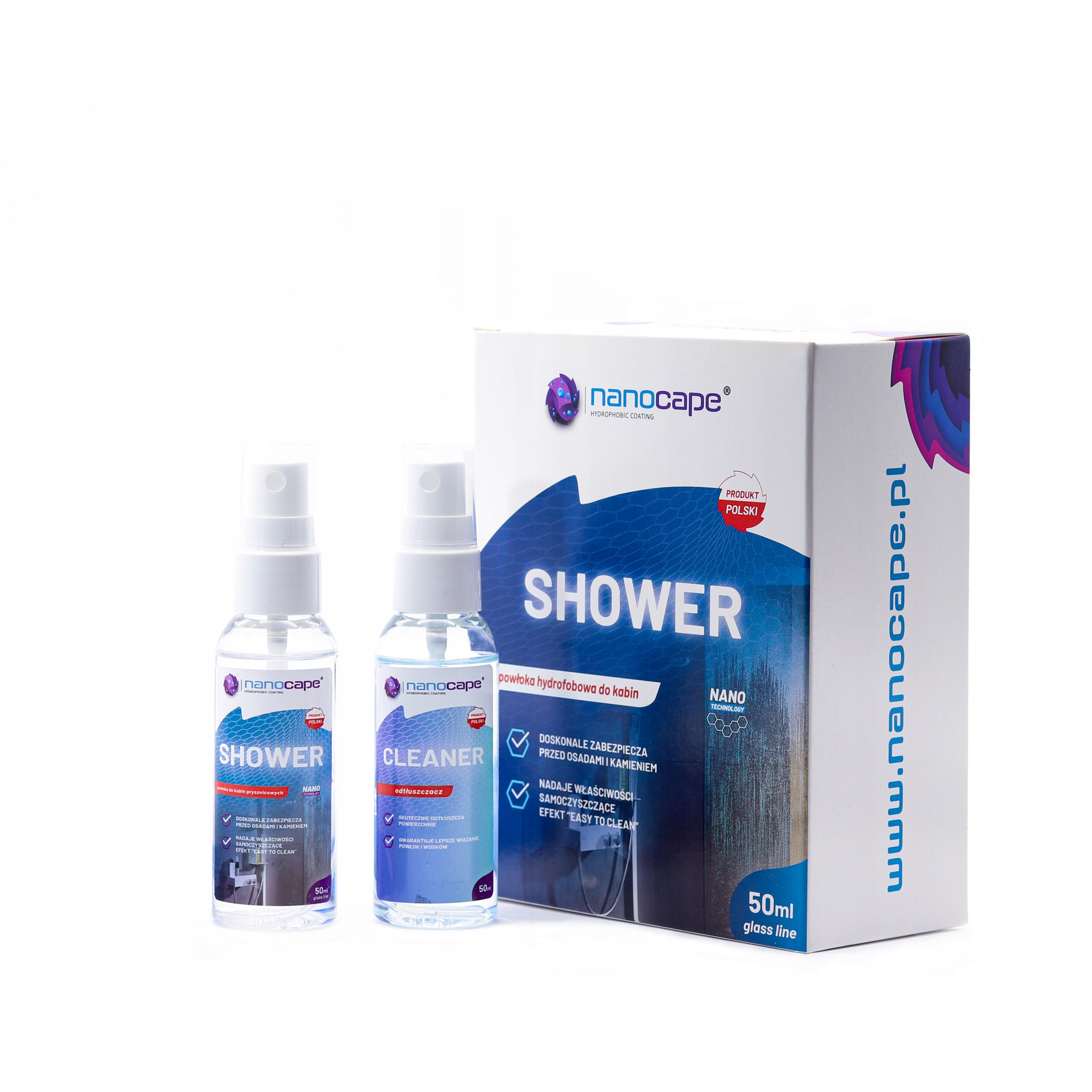 

Nanocape Do Kabin Prysznicowych! Efekt stay-clean!