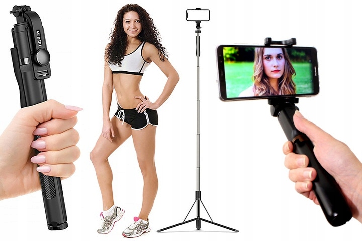 

dla Nastolatki: Stojący SelfieStick Statyw