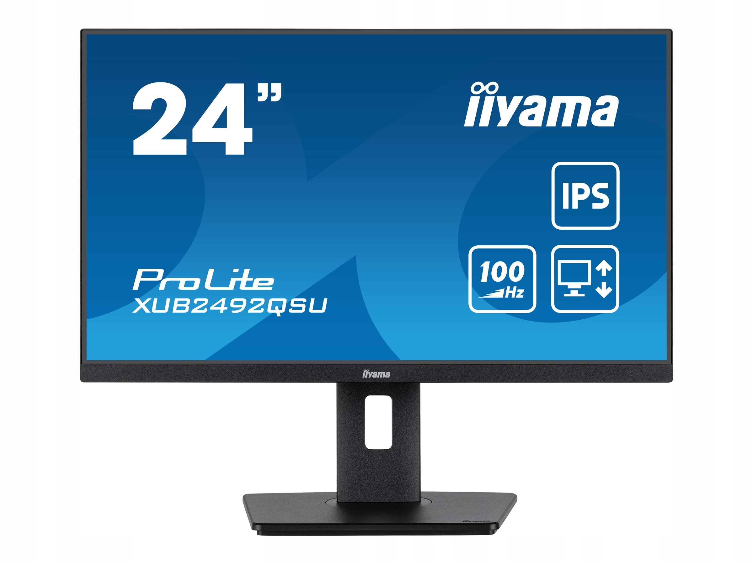 Iiyama Monitor 23.8' ProLite XUB2492QSU-B1 Ips 100Hz FreeSync Pivot