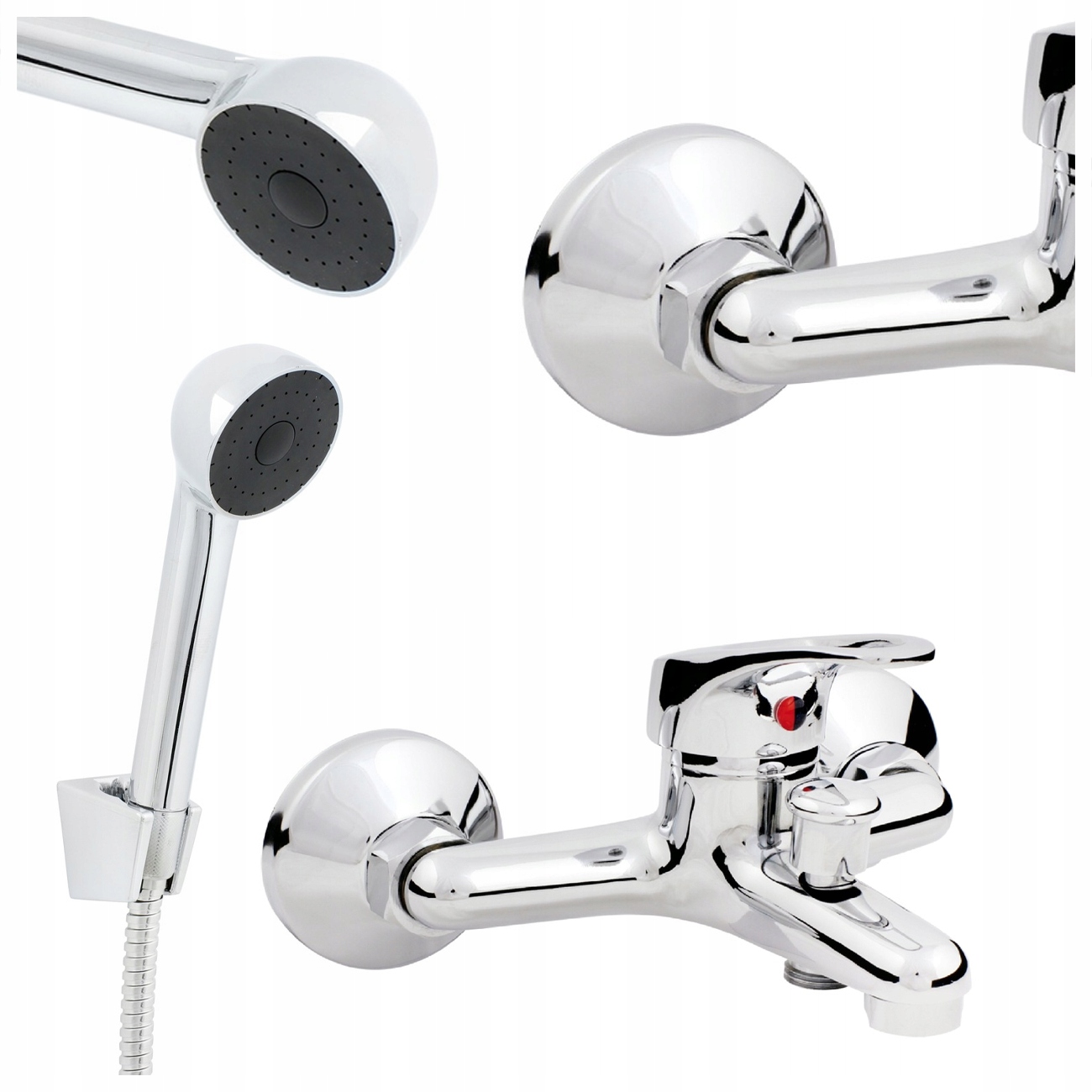 Sprchová Vanová Baterie Se Sprchou, Výhoda, Koupelna, Vysoká Kvalita, Chrom