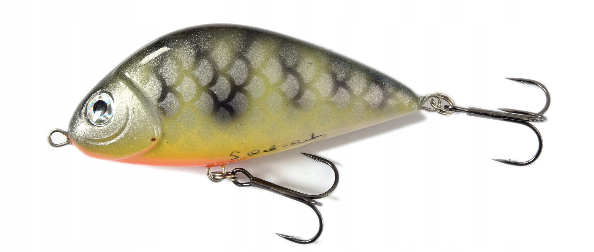 Wobler Wob-art Jerk 9cm tonący Okoń