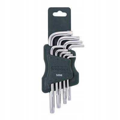 

Klucze Torx T10-T50 9SZT zestaw kluczy typ L