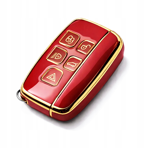 Etui Tpu Na Kluczyk Do Samochodu Pokrowiec Do Land Rover Jaguar Czerwone