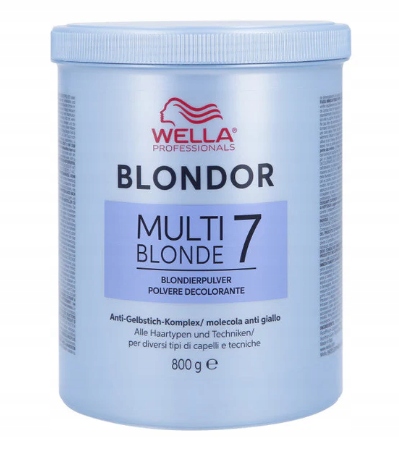 Wella Zesvětlovač vlasů Blondor Multi Blonde 7 Tónů 800 g