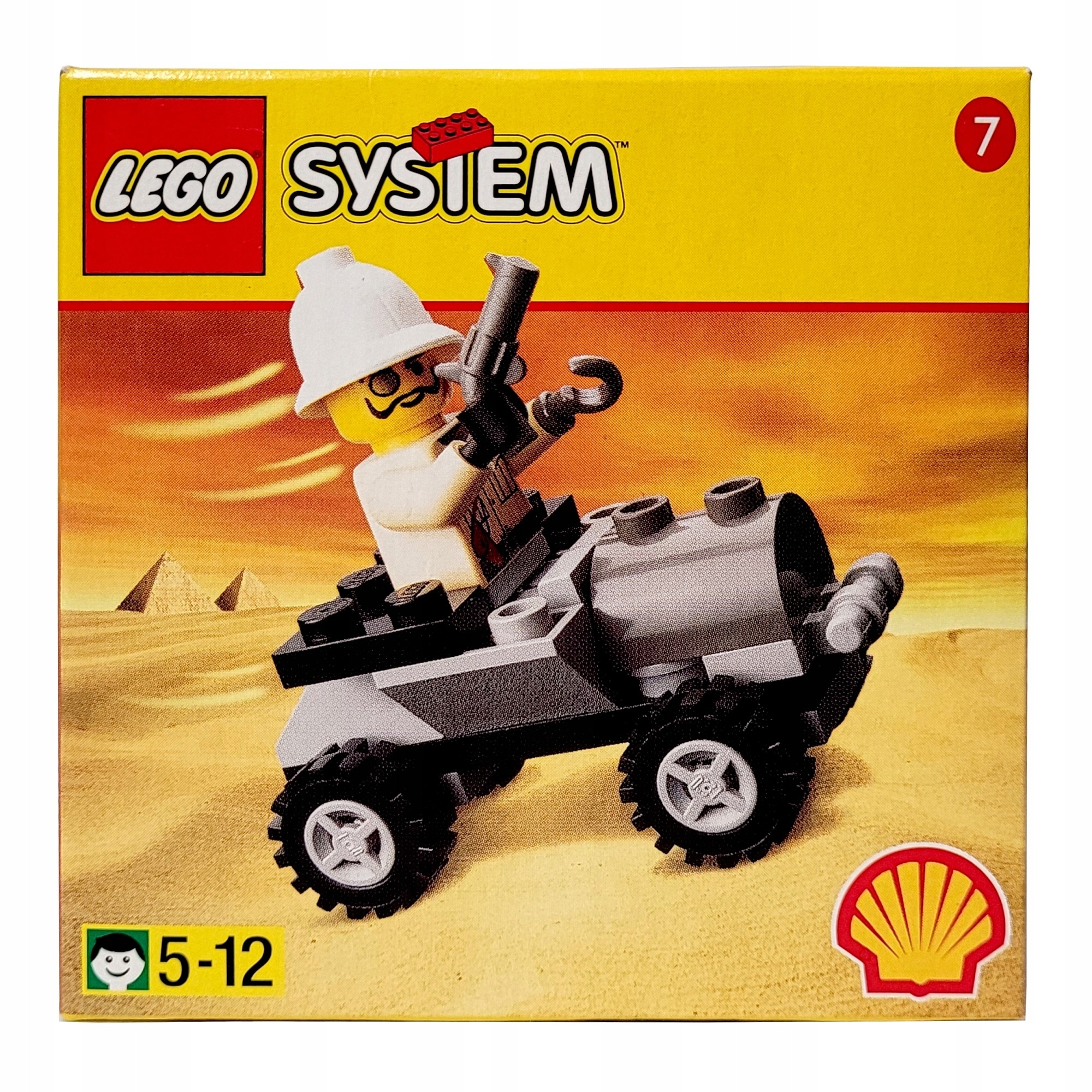 Lego Adventurers System 2541 Baron Shell zestaw Misb 1998 choinka mikołaj