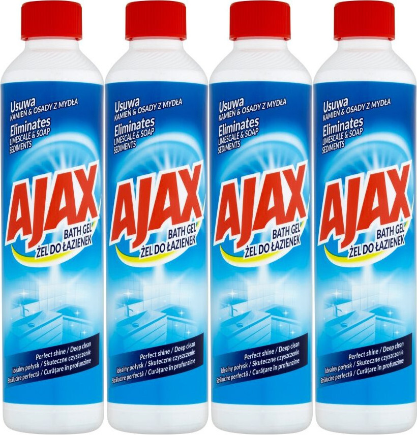 

Ajax Żel Do Łazienek Kamień Osad 500ml x 4