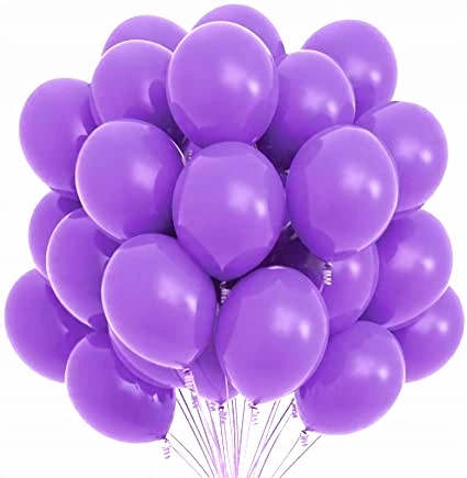 

Balony lawendowe duże pastelowe ślub wesele 20 szt
