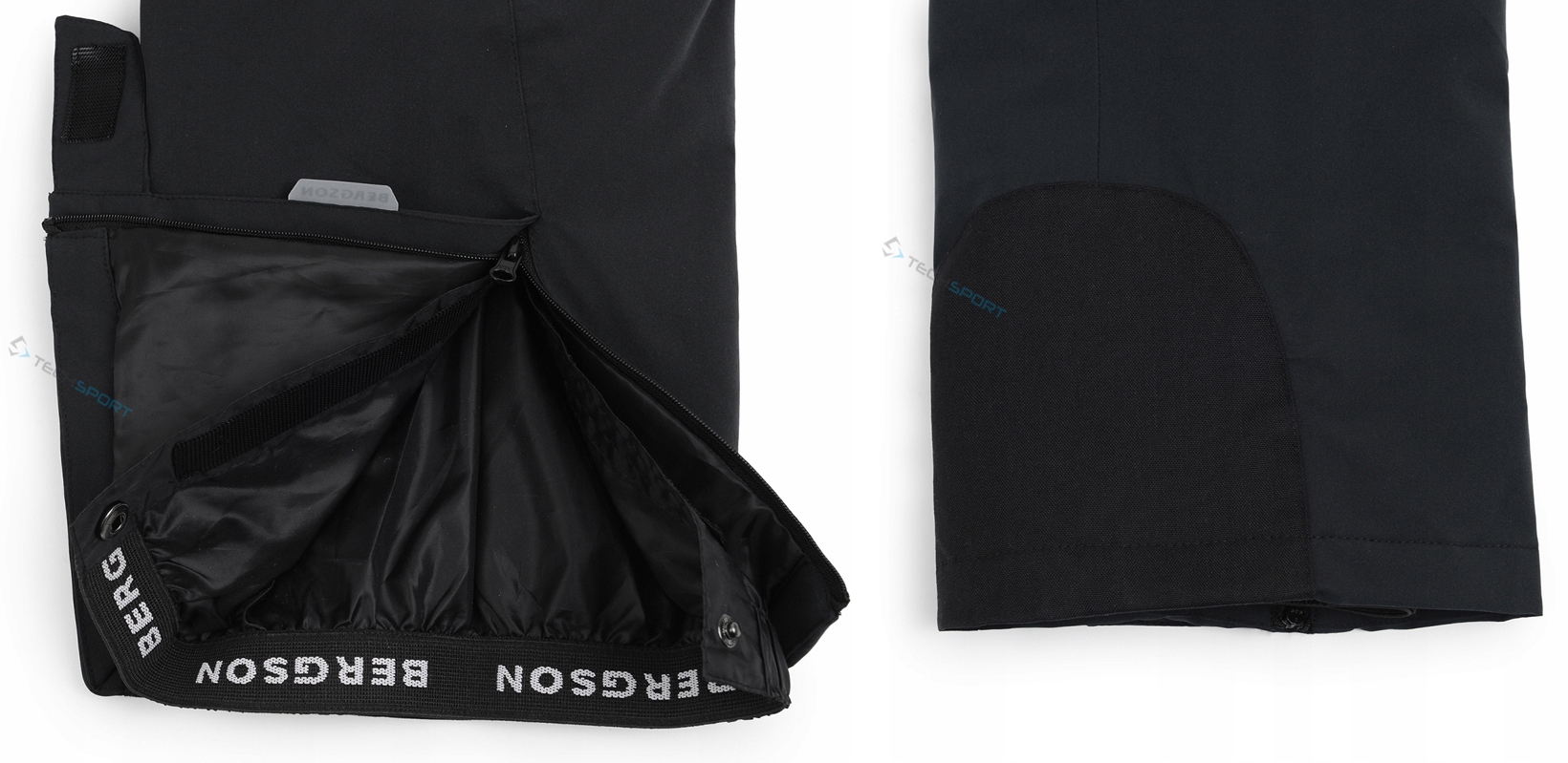 BERGSON SPODNIE NARCIARSKIE SNOWBOARD TROPHY MEMBRANA SUPRA-TEX 20.000 XXL Linia plus size (duże rozmiary)