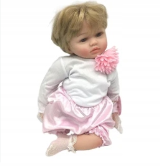 Ziyiui 55 cm Lalka Reborn Baby Doll z akcesoriami
