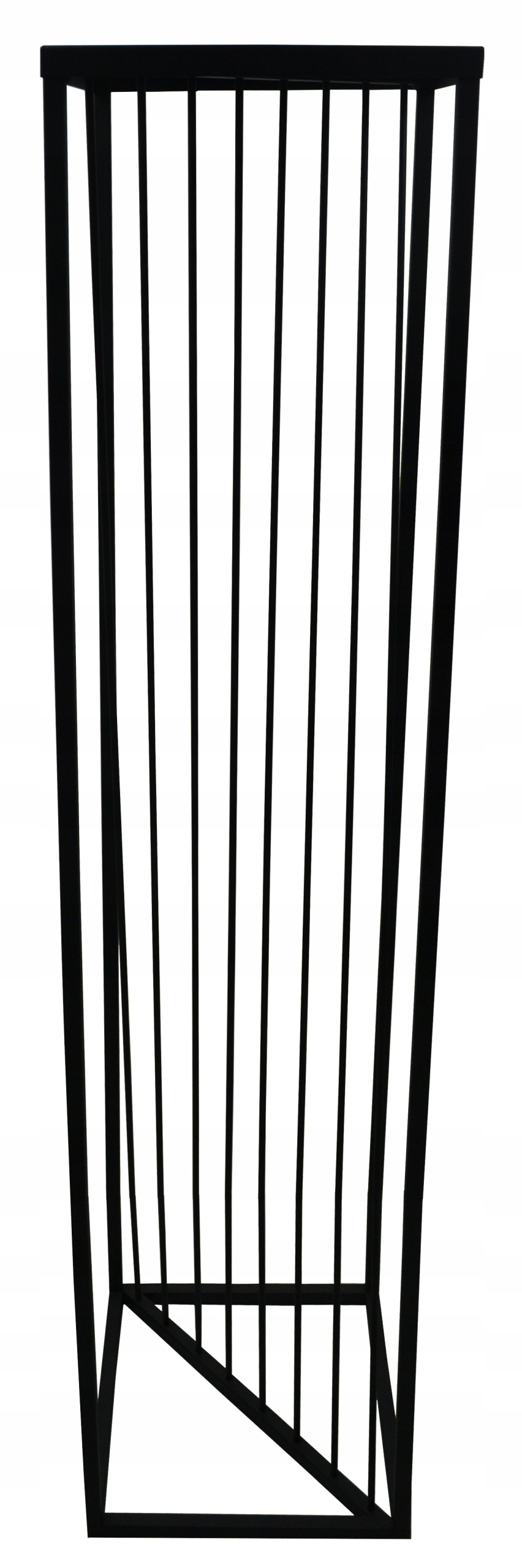 KWIETNIK STOJĄCY STOJAK PÓŁKI NA KWIATY ROŚLINY METALOWY RIVER czarny 100 c Kod producenta 73210