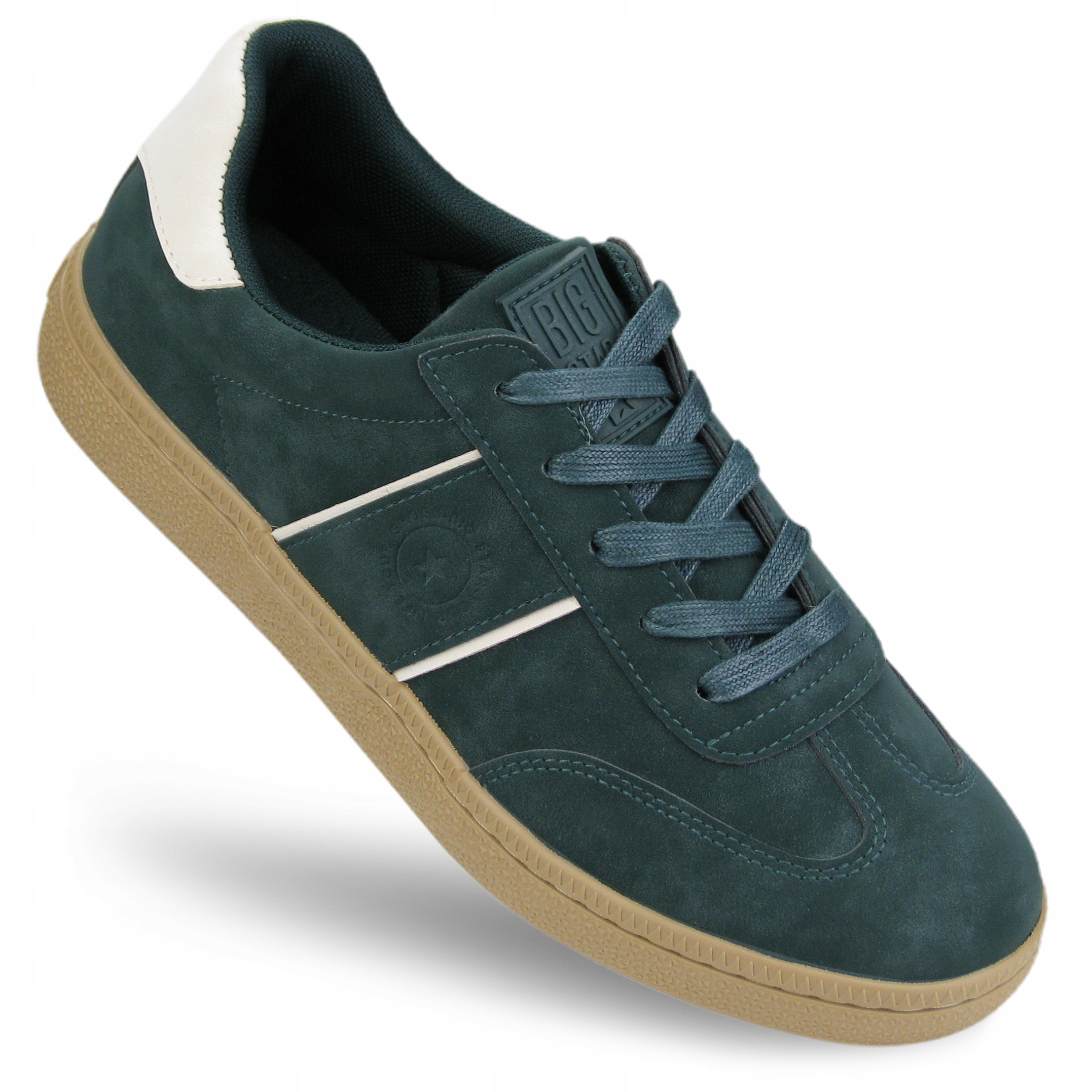 Buty sportowe męskie Big Star Sneakersy modne SS174076 zielone 43