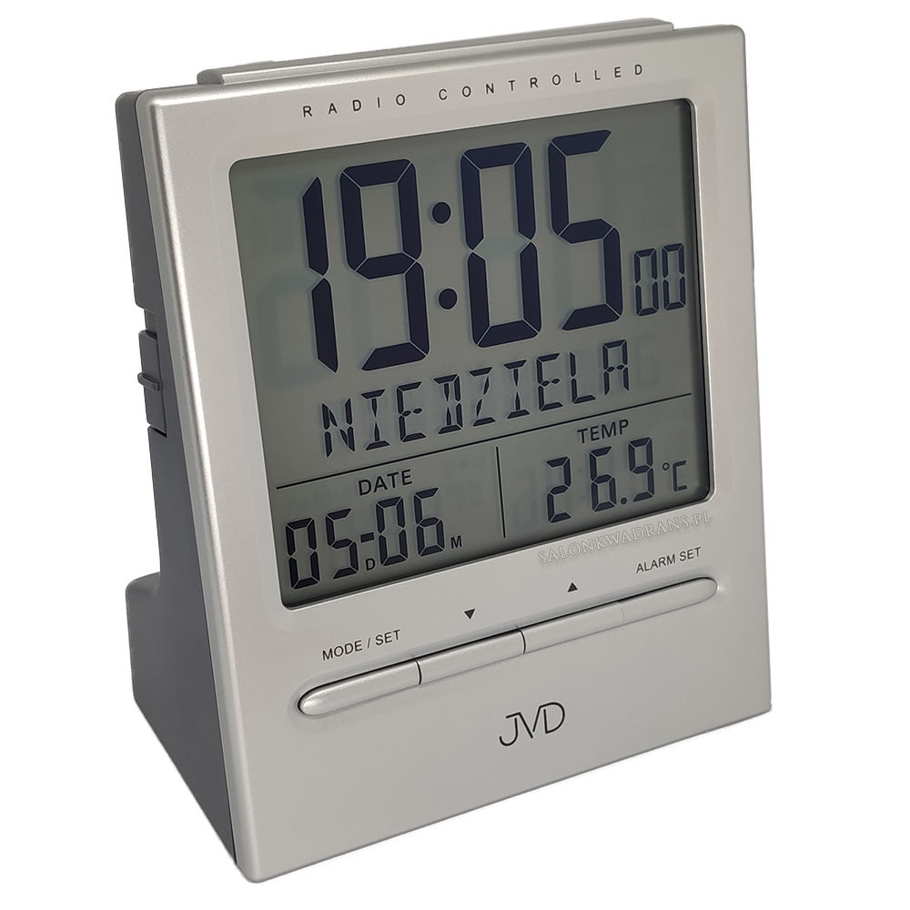 

Budzik cyfrowy Jvd temperatura data Język Polski