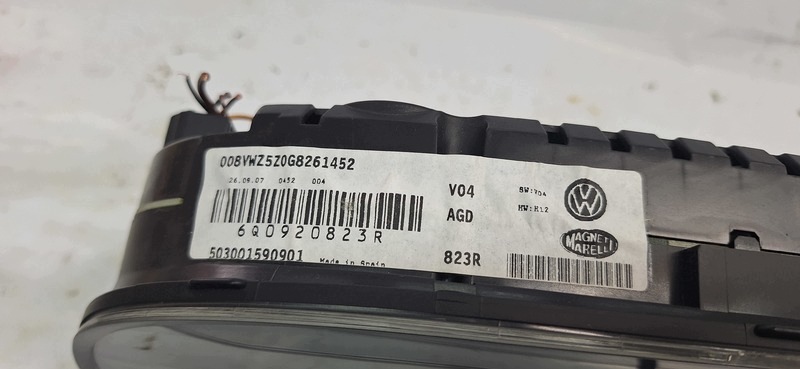 dials VW POLO 9N 6Q0920823R