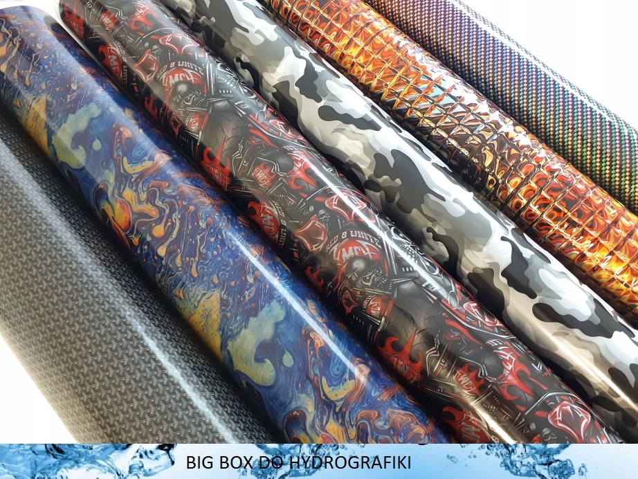 Hydrografika folia do hydrografiki BIG BOX Rodzaj folia do hydrografiki