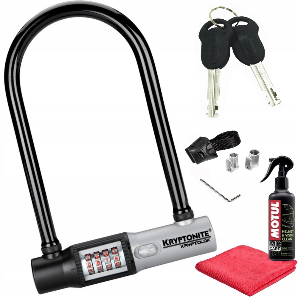 Kryptonite Kryptolok Combo шифр U-Lock 10 x 20 см