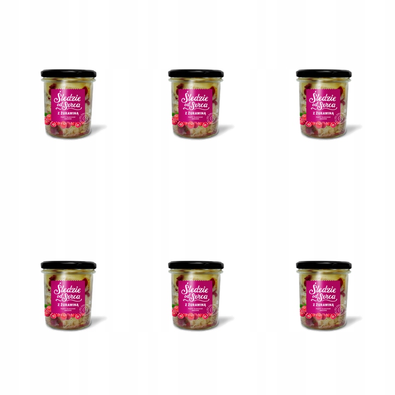 Sledě od srdce s brusinkami 300 g Contimax X6