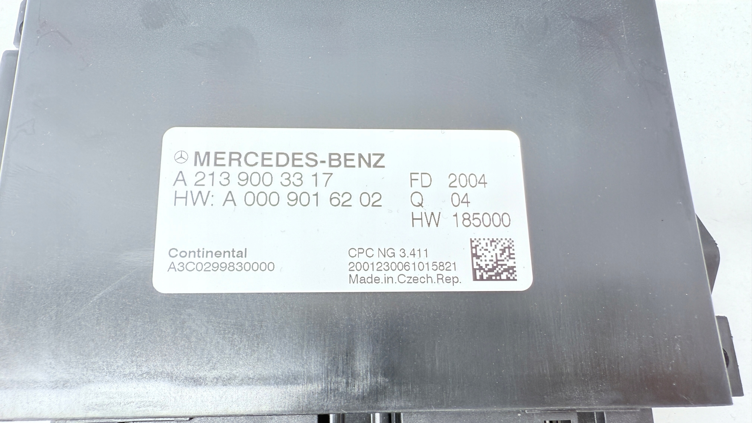MERCEDES W213 modulo Centralina cambio ingranaggi A2139003317