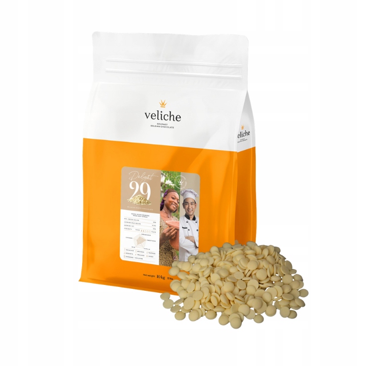 Levně White Delight 29% – Bílá čokoláda 29% – balení 10 kg