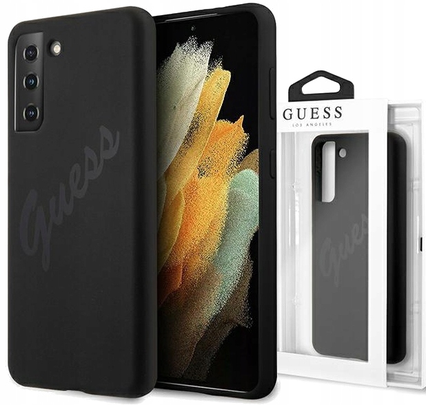 

Oryginalne Etui Guess Case Czarny Do Galaxy S21