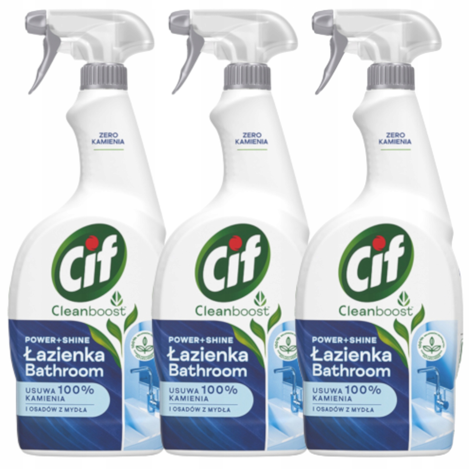 

Cif Power & Shine Łazienka Spray 3x750ml