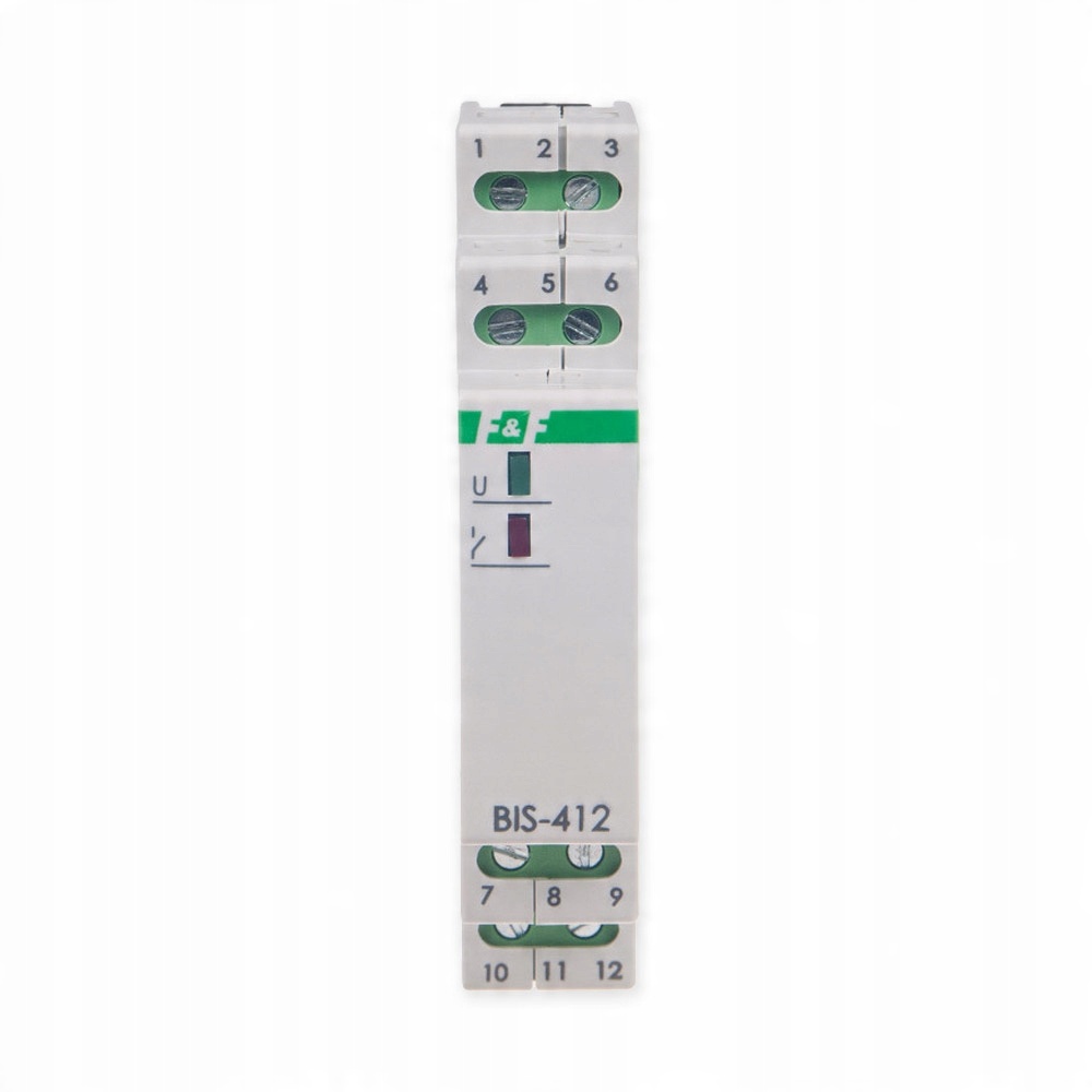 

F&f Przekaźnik Impulsowy Na Szynę BIS-412 230V