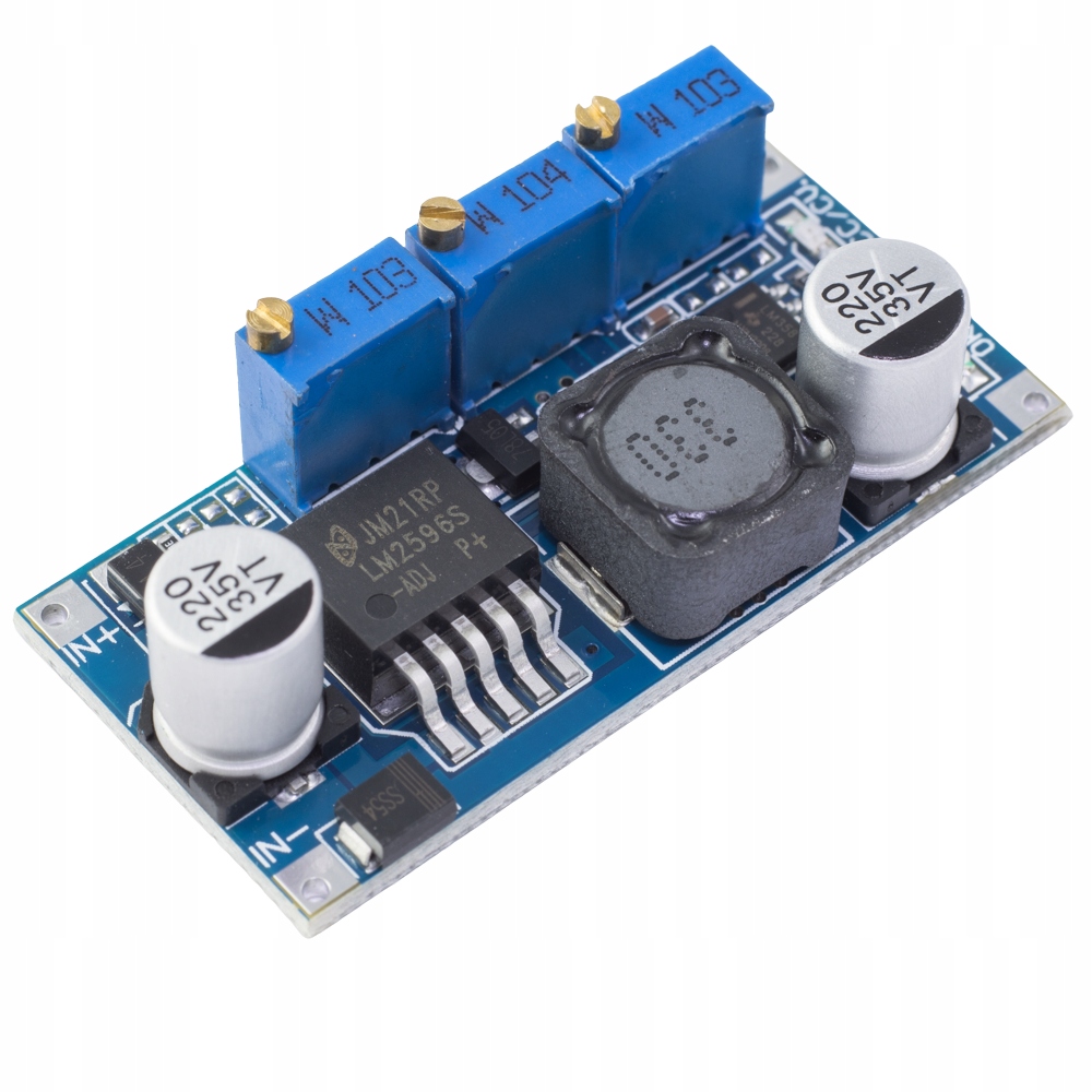 

Ładowarka Li-Ion 18650 LM2596 napięcie Prąd