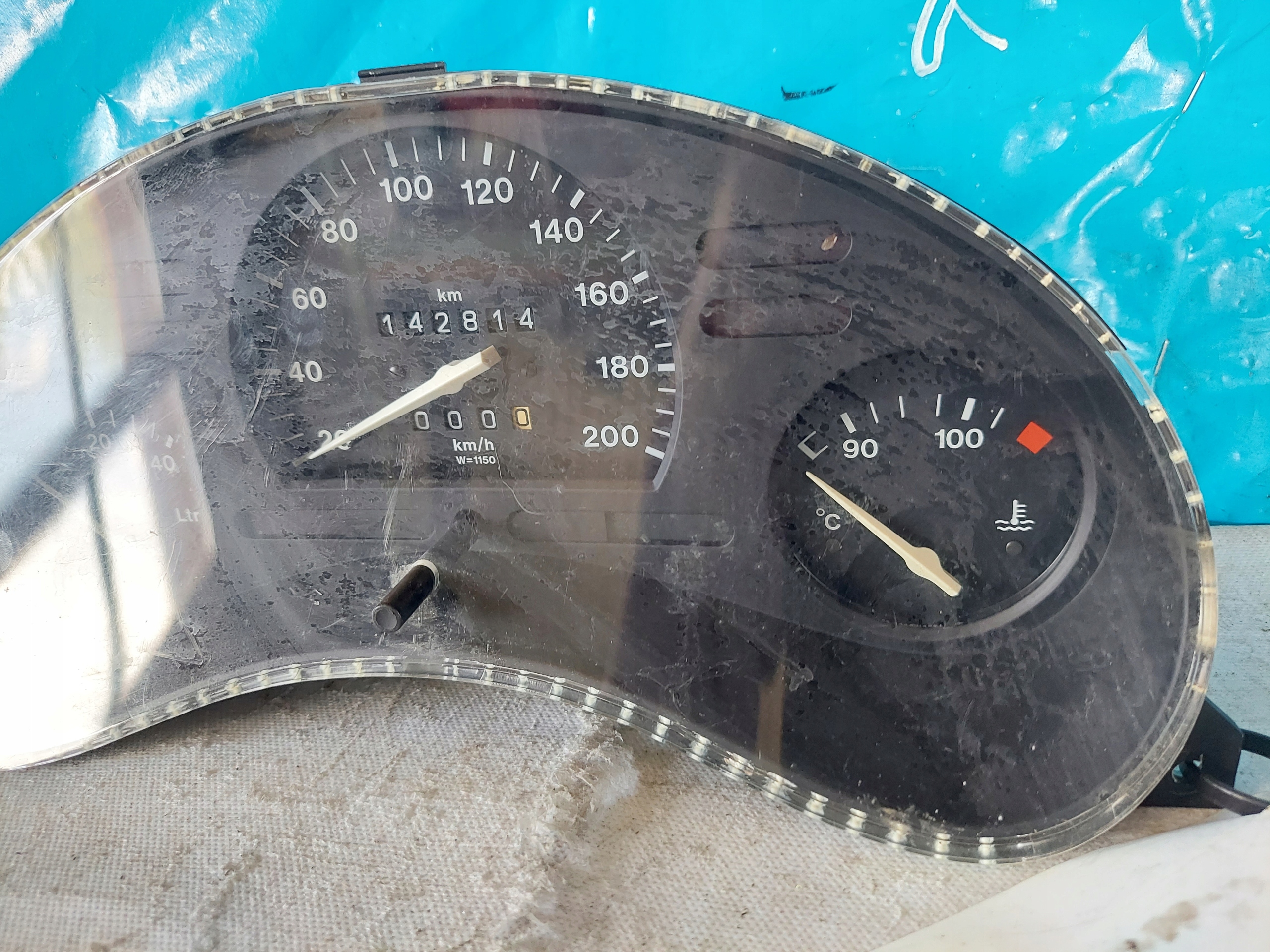 dials clock CORSA B 1.2 B 90386322
