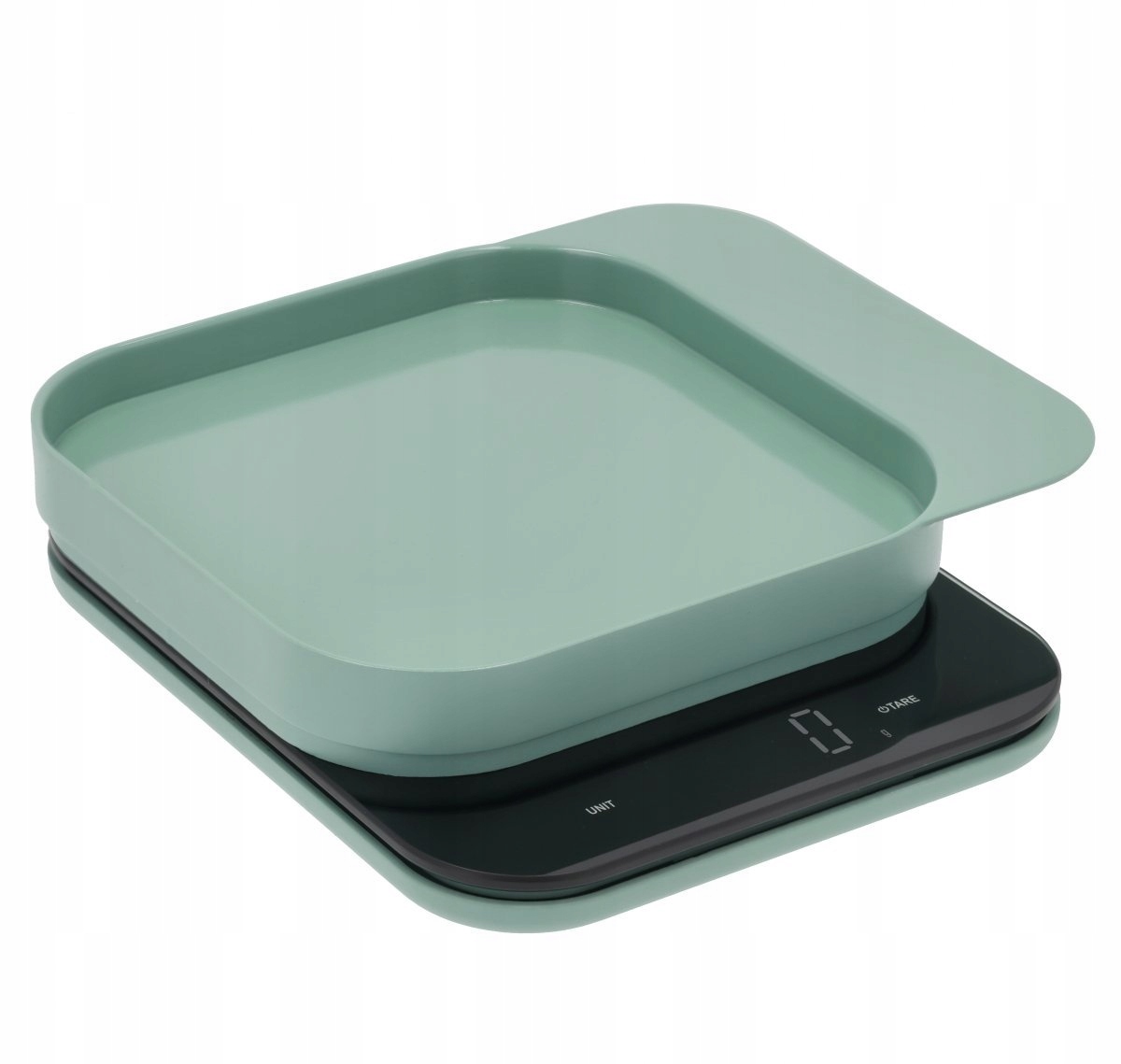 Rosti Kitchen Elektronická kuchynská váha s miskou zelená