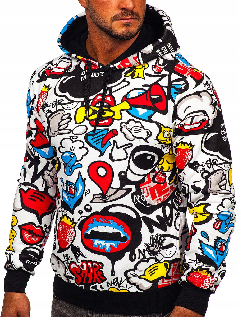

Bluza Z Nadrukiem Multikolorowa 141003 DENLEY_2XL