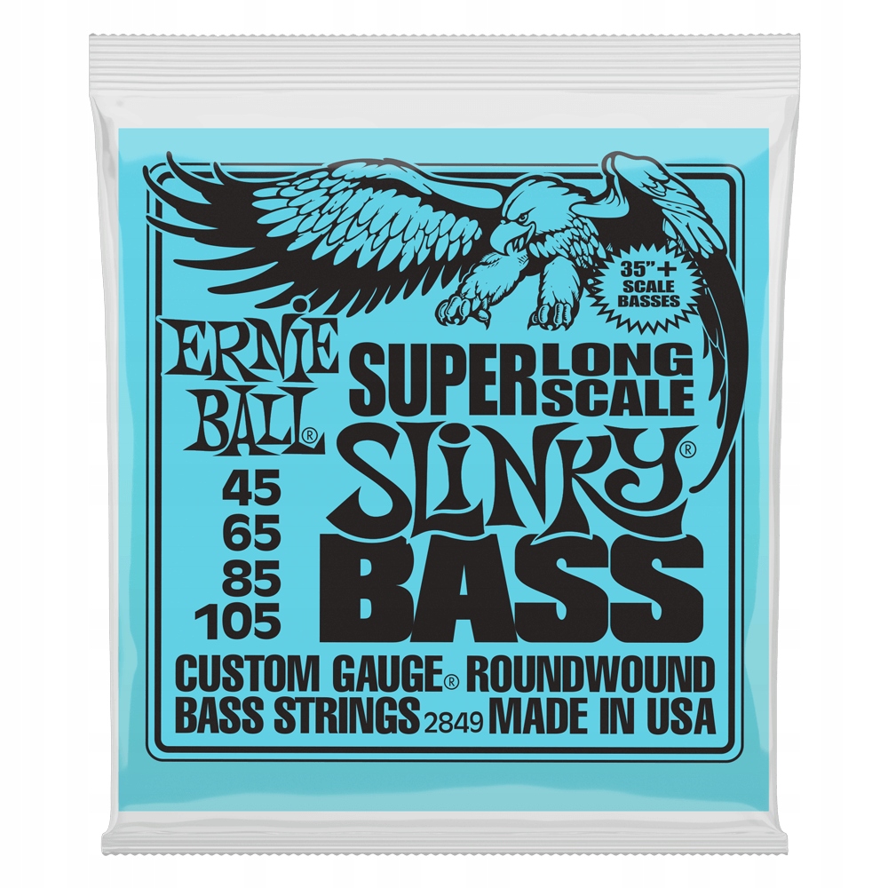 Ernie Ball 2849 baskytarové struny Slinky (45-105) Sl
